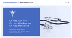 Desktop Screenshot of koeln-internisten.de